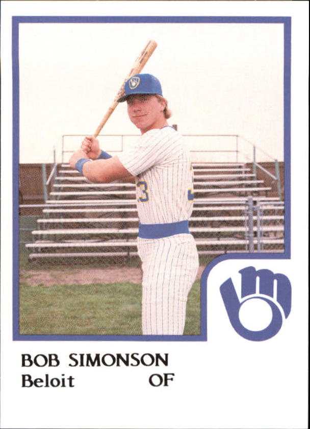 1986 Beloit Brewers ProCards #22 Bob Simonson