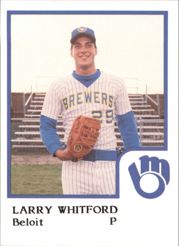 1986 Beloit Brewers ProCards #26 Larry Whitford