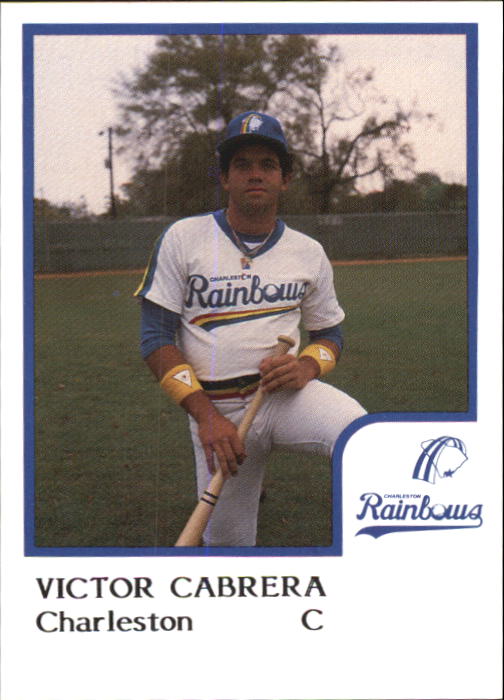 1986 Charleston Rainbows ProCards #4 Victor Cabrera
