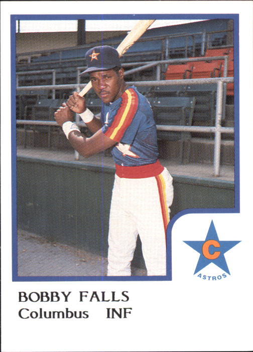1986 Columbus Astros ProCards #12 Bobby Falls