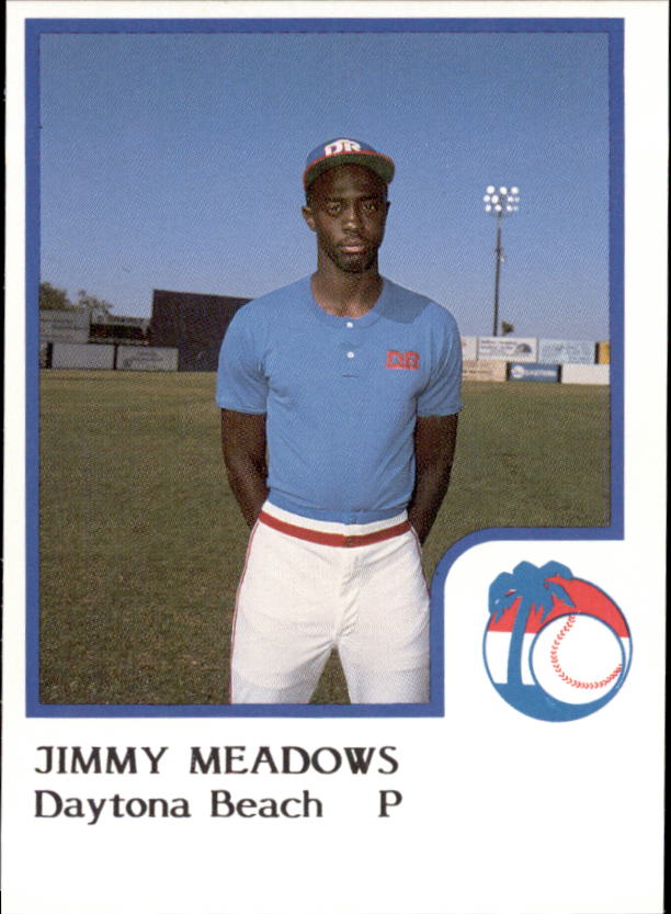 1986 Daytona Beach Islanders ProCards #18 Jimmy Meadows
