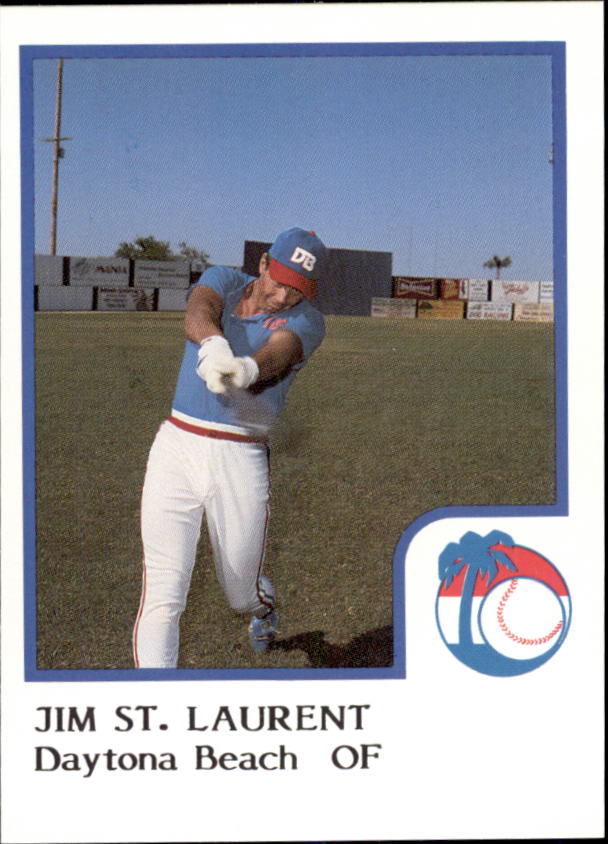 1986 Daytona Beach Islanders ProCards #27 Jim St.Laurent