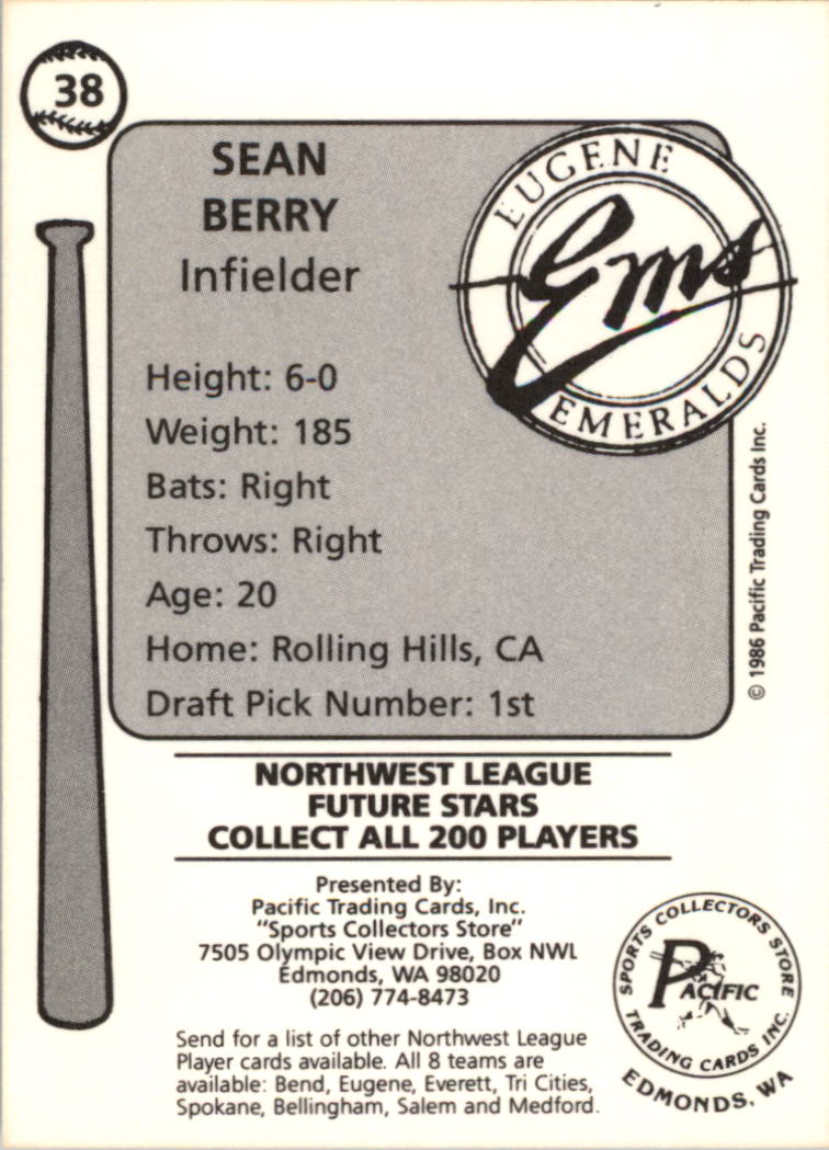 Tarjeta de béisbol Cramer Eugene Emeralds 1986 de ligas menores - elige tu tarjeta - Imagen 27 de 51