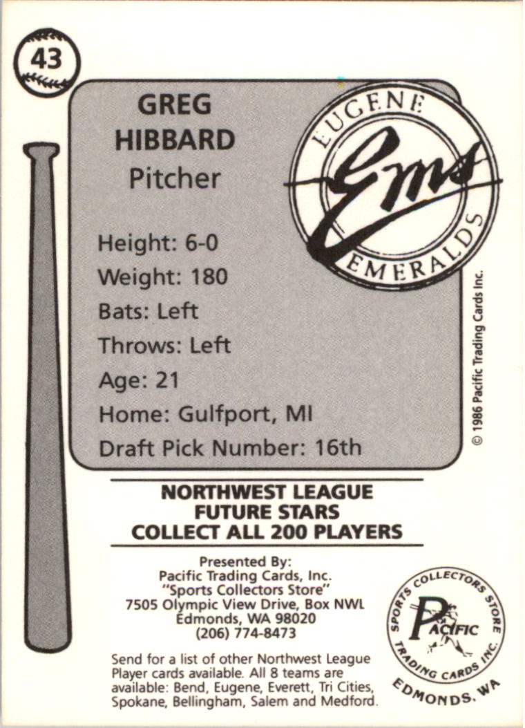 Tarjeta de béisbol Cramer Eugene Emeralds 1986 de ligas menores - elige tu tarjeta - Imagen 37 de 51