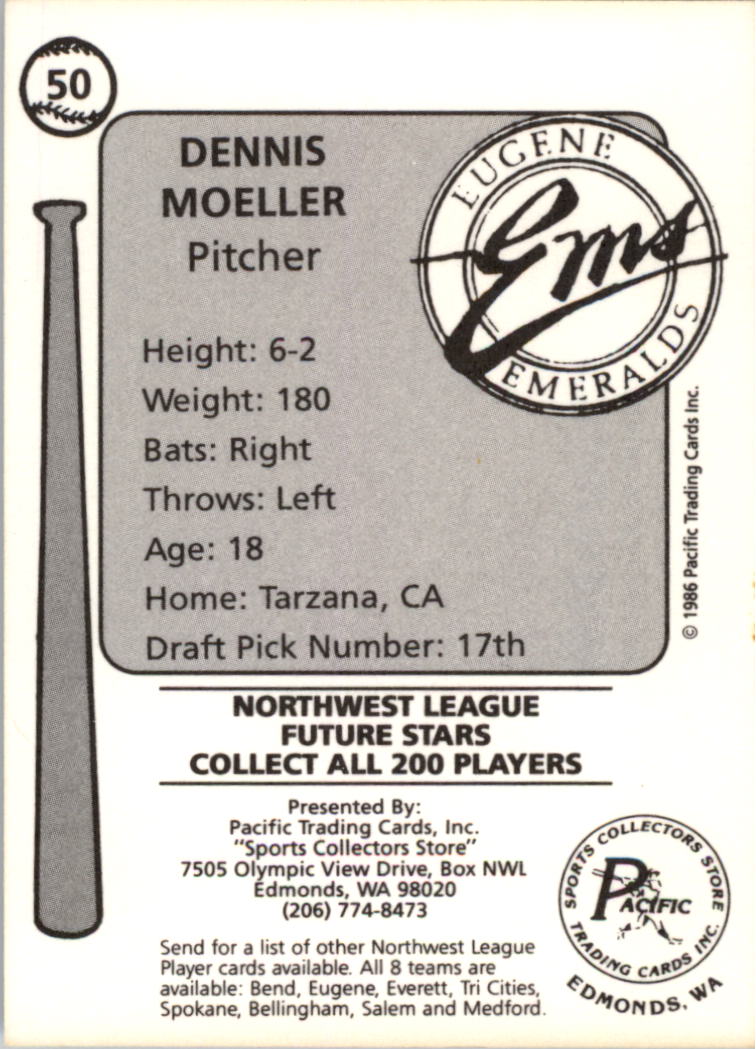 Tarjeta de béisbol Cramer Eugene Emeralds 1986 de ligas menores - elige tu tarjeta - Imagen 51 de 51