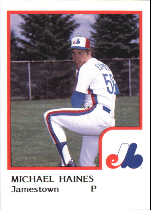 1986 Jamestown Expos ProCards #11 Michael Haines