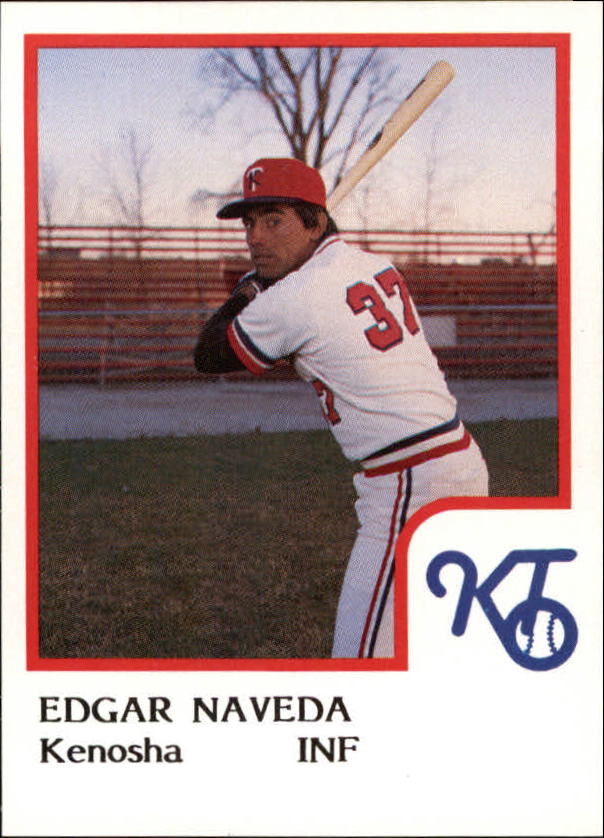 1986 Kenosha Twins ProCards #17 Edgar Naveda