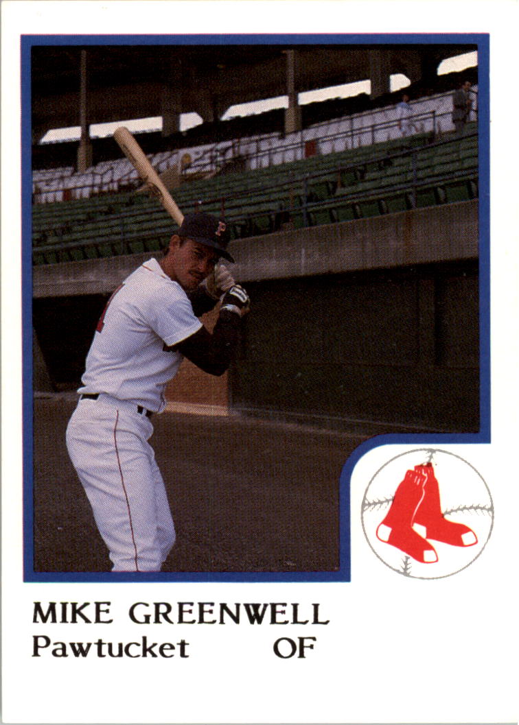 1987 Donruss Mike Greenwell Rookie Card RC #585 (Near Mint)