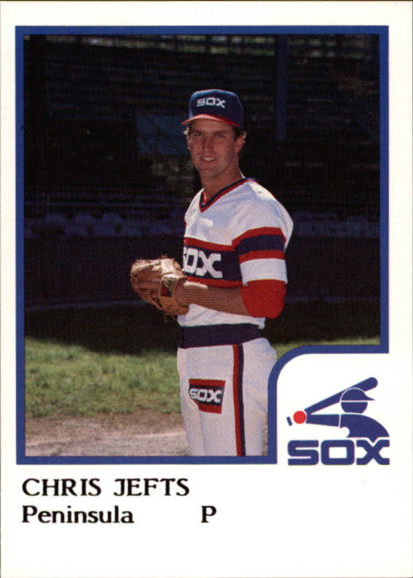 1986 Peninsula White Sox ProCards #14 Chris Jefts
