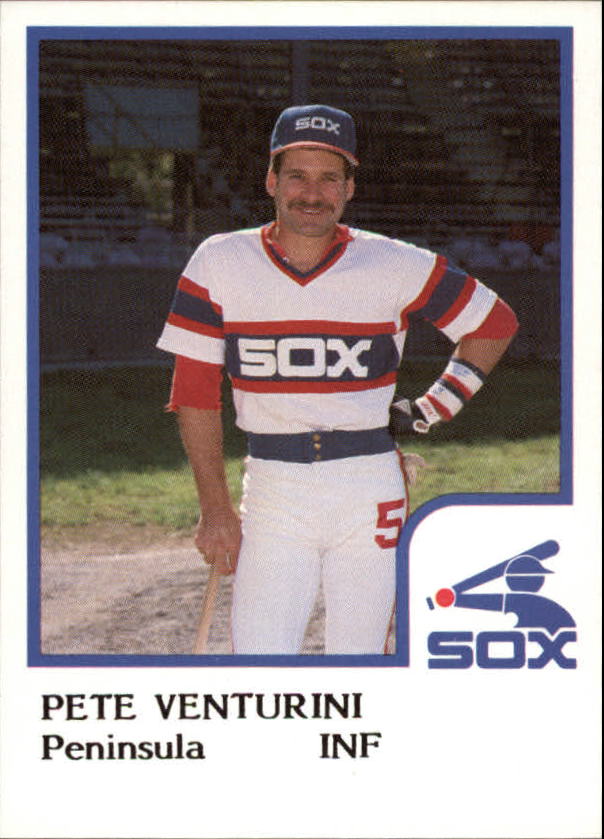 1986 Peninsula White Sox ProCards #25 Pete Venturini