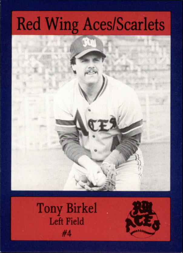1986 Red Wing Aces/Scarlets #24 Tony Birkel