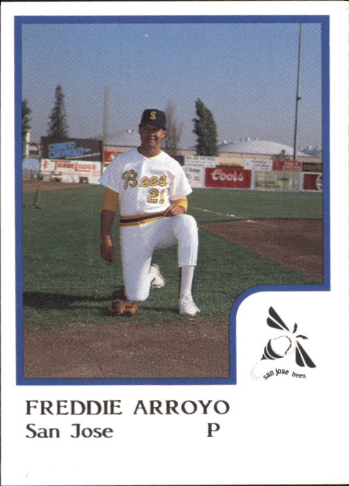 1986 San Jose Bees ProCards #1 Freddie Arroyo