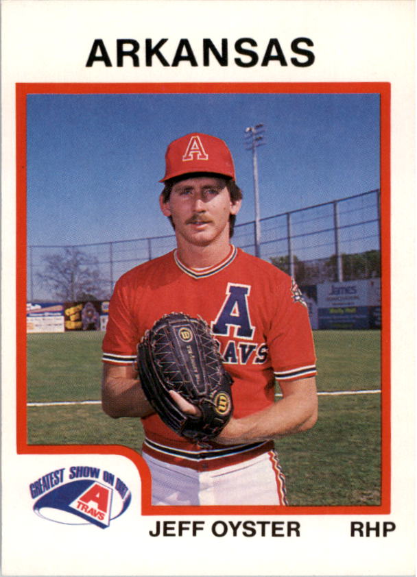 1987 Arkansas Travelers ProCards #587 Jeff Oyster