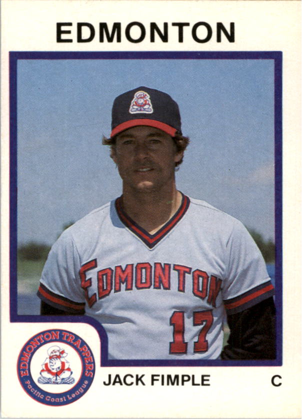 1987 Edmonton Trappers ProCards #2083 Jack Fimple