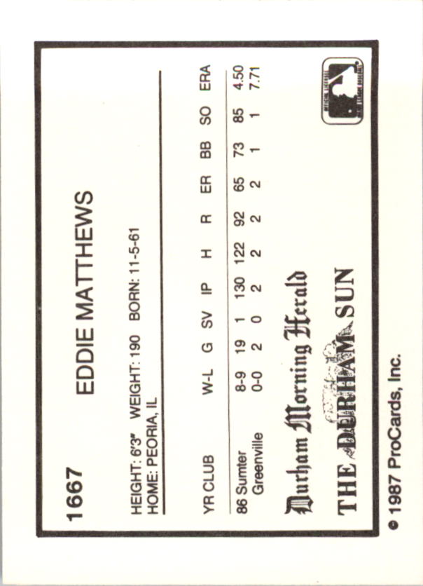 Ed Mathews 1959 Topps #450 Milwaukee Braves VG #3
