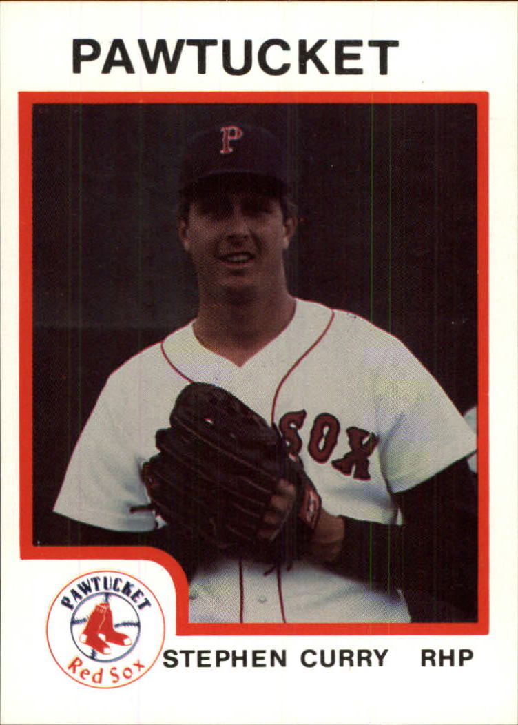 1987 Pawtucket Red Sox ProCards #53 Stephen Curry