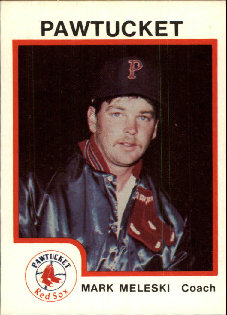 1987 Pawtucket Red Sox ProCards #75 Mark Meleski