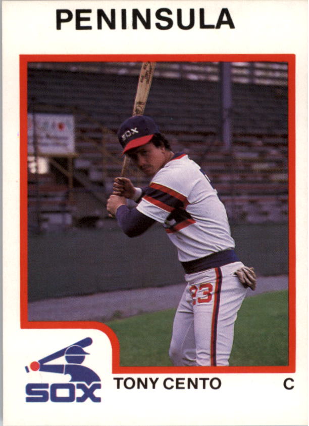 1987 Peninsula White Sox ProCards #28 Tony Cento - NM-MT