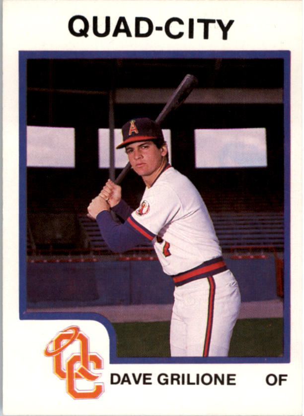 1987 Quad City Angels ProCards #29 Dave Grilione