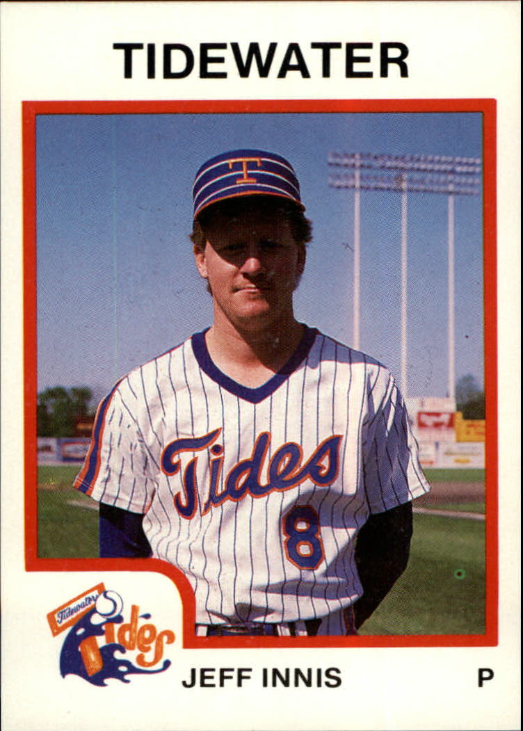 1987 Tidewater Tides ProCards #8 Jeff Innis
