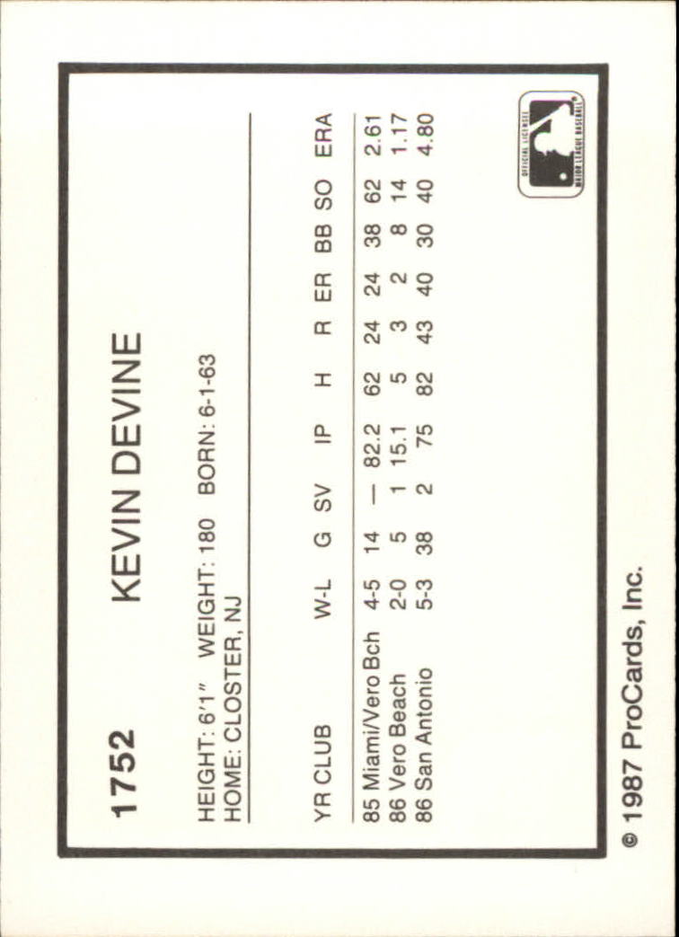 B6089- 1987 ProCards Minor League Baseball Cards5 -You Pick- 15+ FREE US SHIP - Picture 323 of 337