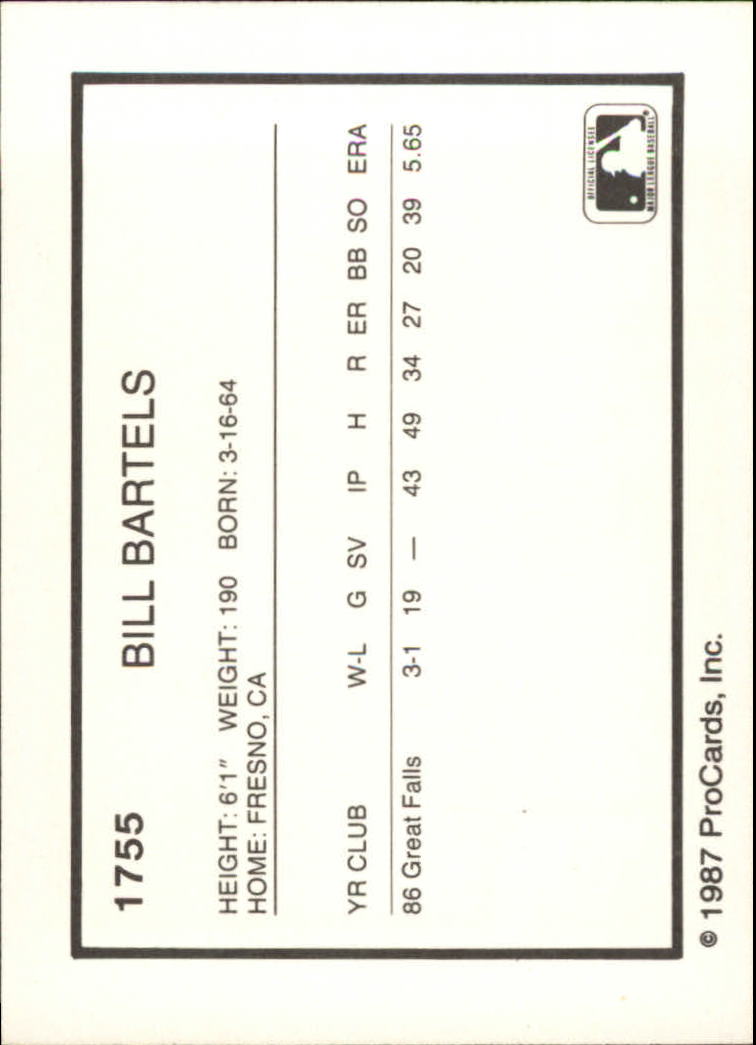 B6089- 1987 ProCards Minor League Baseball Cards5 -You Pick- 15+ FREE US SHIP - Picture 329 of 337