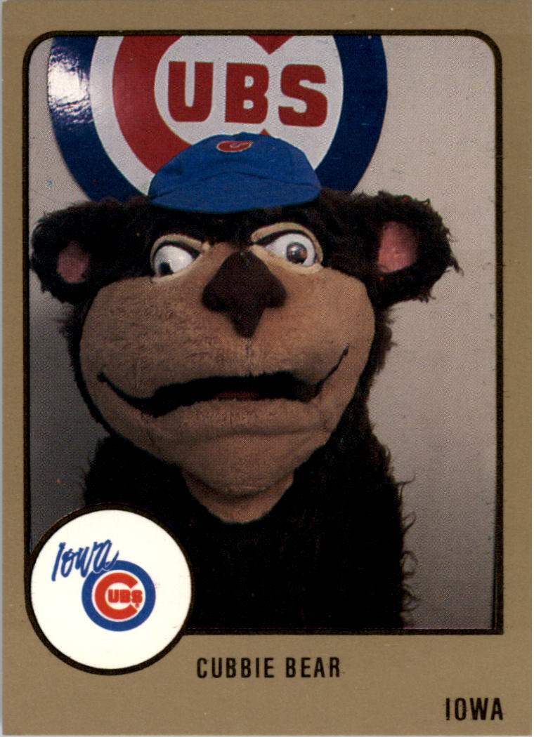 1988 Iowa Cubs ProCards #554 Cubbie Bear