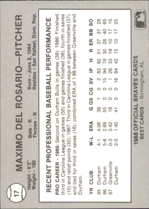 B3098- 1988 Best Minor League Baseball Asstd Cards -You Pick- 15+ FREE US SHIP - Picture 137 of 214