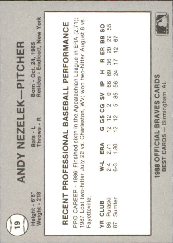 B3098- 1988 Best Minor League Baseball Asstd Cards -You Pick- 15+ FREE US SHIP - Picture 141 of 214