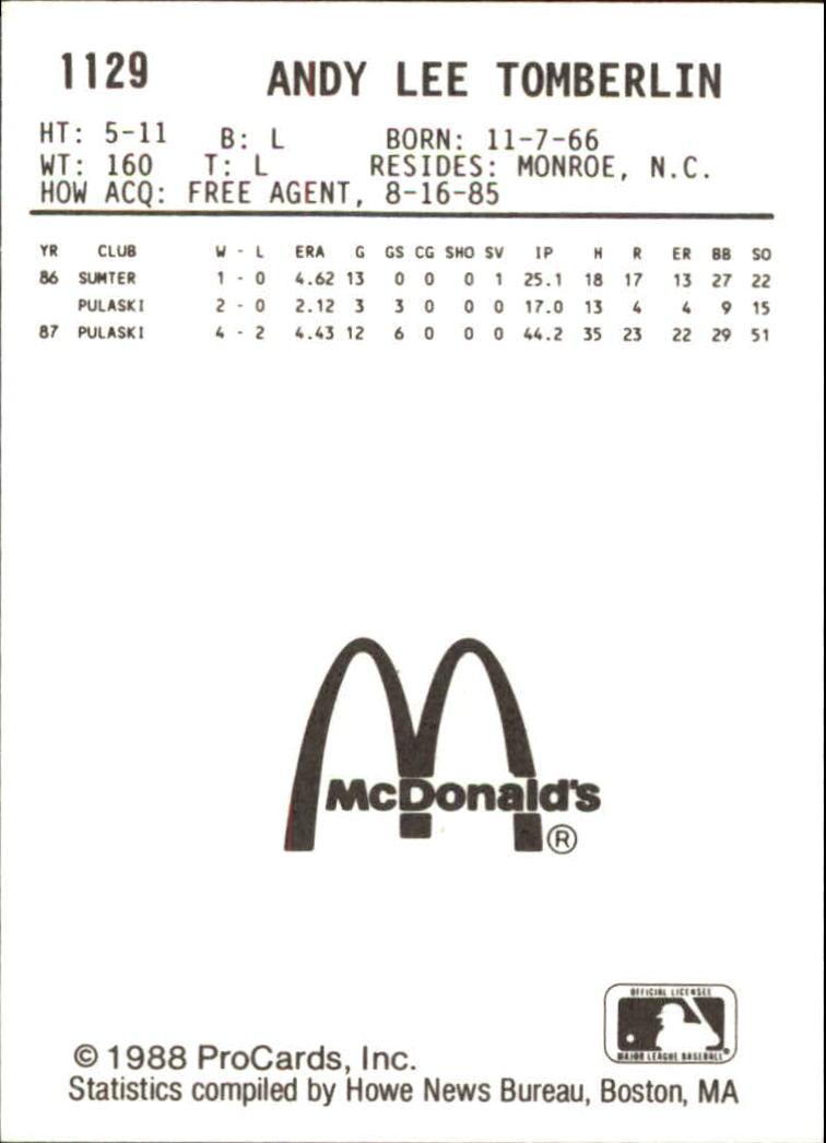 B6149- 1988 ProCards Minor League Ast Teams Cards1 -You Pick- 15+ FREE US SHIP - Picture 257 of 467