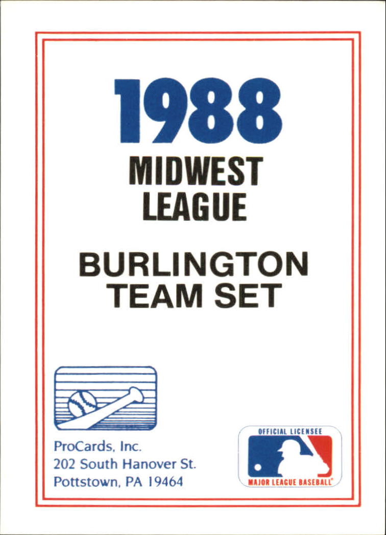 B6149- 1988 ProCards Minor League Ast Teams Cards1 -You Pick- 15+ FREE US SHIP - Picture 270 of 467