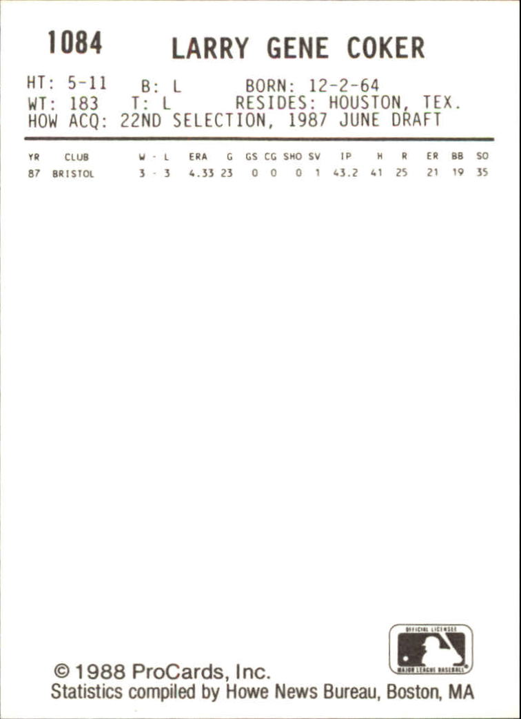 B6149- 1988 ProCards Minor League Ast Teams Cards1 -You Pick- 15+ FREE US SHIP - Picture 403 of 467