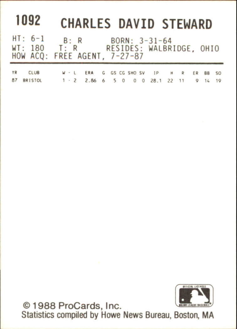 B6149- 1988 ProCards Minor League Ast Teams Cards1 -You Pick- 15+ FREE US SHIP - Picture 419 of 467