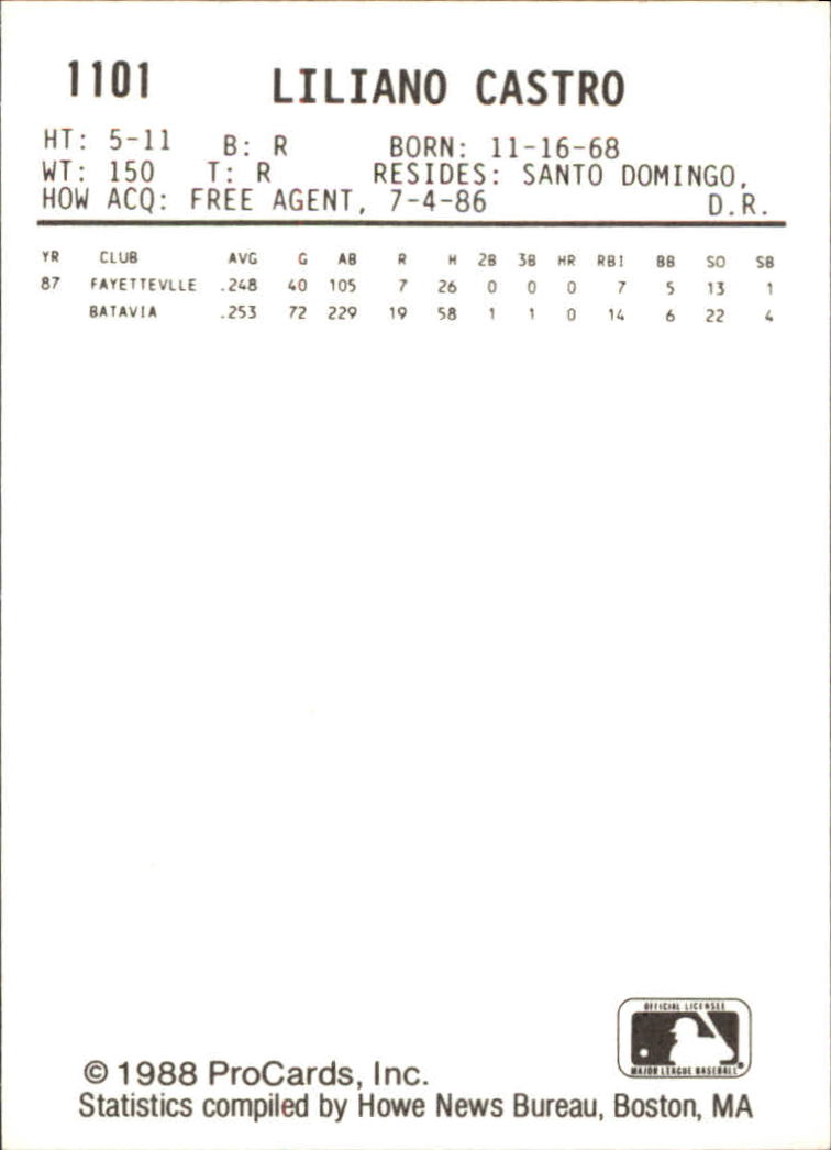 B6149- 1988 ProCards Minor League Ast Teams Cards1 -You Pick- 15+ FREE US SHIP - Picture 435 of 467