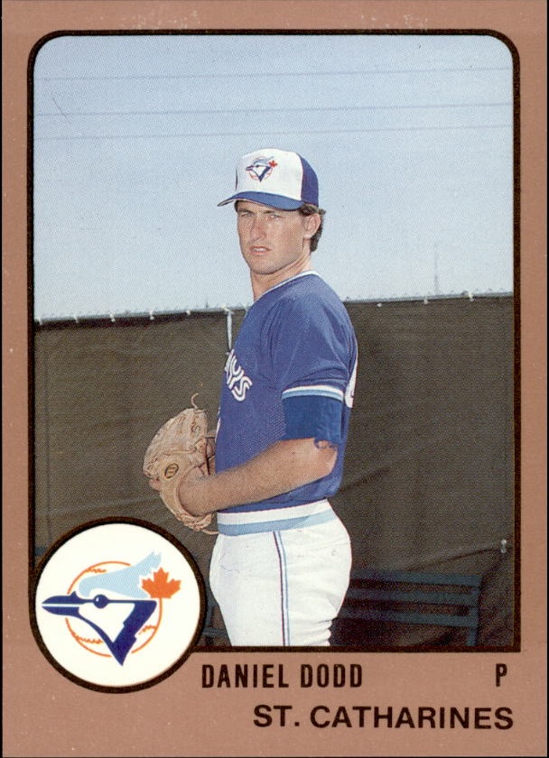 19 St Catharines Blue Jays Procards 18 Daniel Dodd Ex