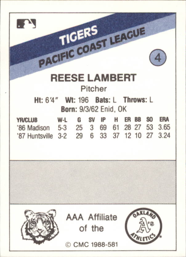 B2978- 1988 CMC Baseball Minor League Asstd Cards3 -You Pick- 15+ FREE US SHIP - Picture 37 of 259
