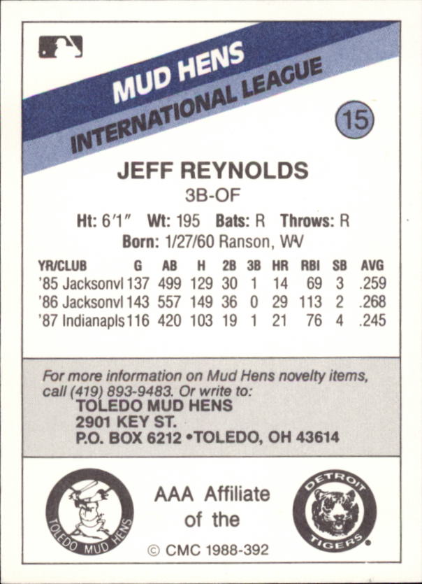 B2978- 1988 CMC Baseball Minor League Asstd Cards3 -You Pick- 15+ FREE US SHIP - Picture 105 of 259
