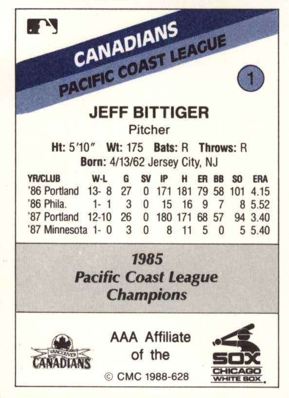 B2978- 1988 CMC Baseball Minor League Asstd Cards3 -You Pick- 15+ FREE US SHIP - Picture 211 of 259