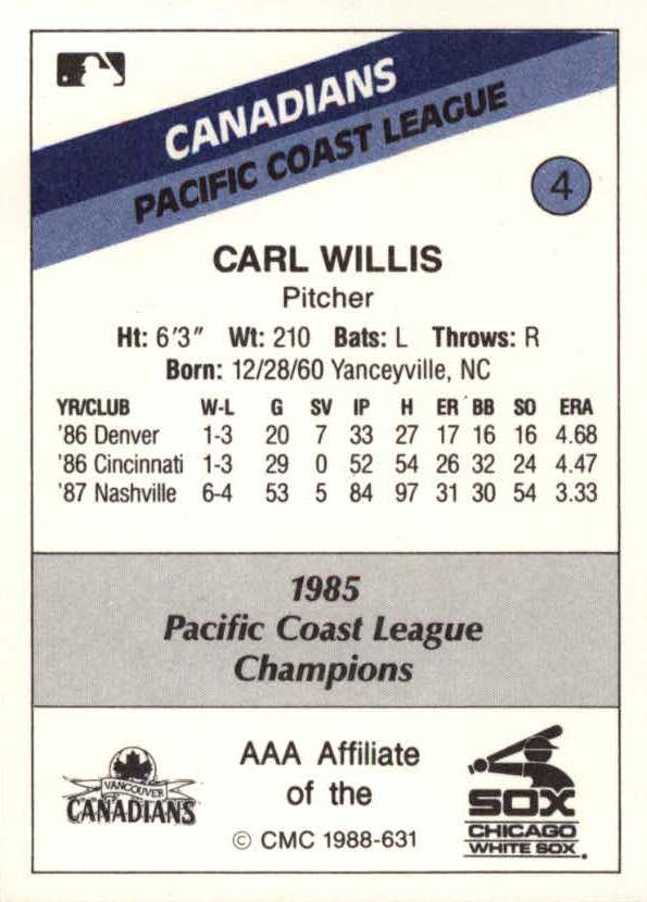 B2978- 1988 CMC Baseball Minor League Asstd Cards3 -You Pick- 15+ FREE US SHIP - Picture 217 of 259