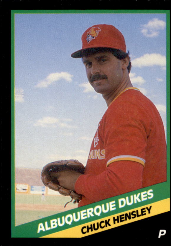 1988 Albuquerque Dukes CMC #10 Chuck Hensley