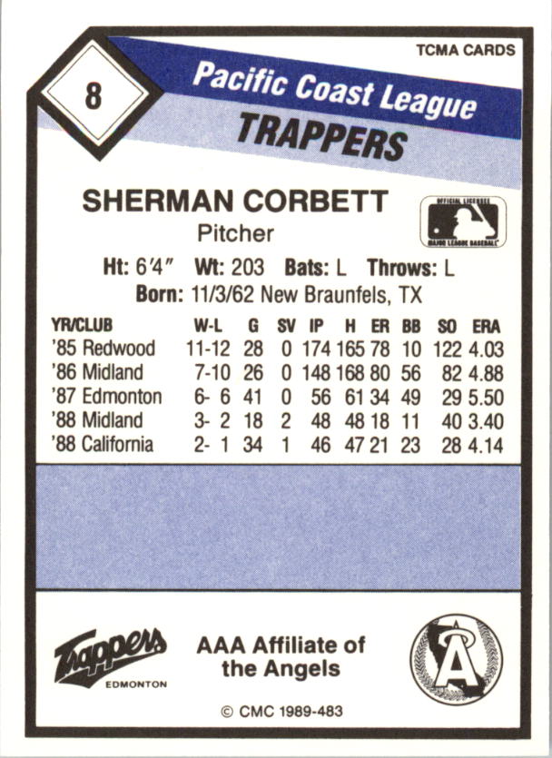 B4996- 1989 CMC Baseball Assorted Cards GROUP1 -You Pick- 15+ FREE US SHIP - Picture 163 of 299