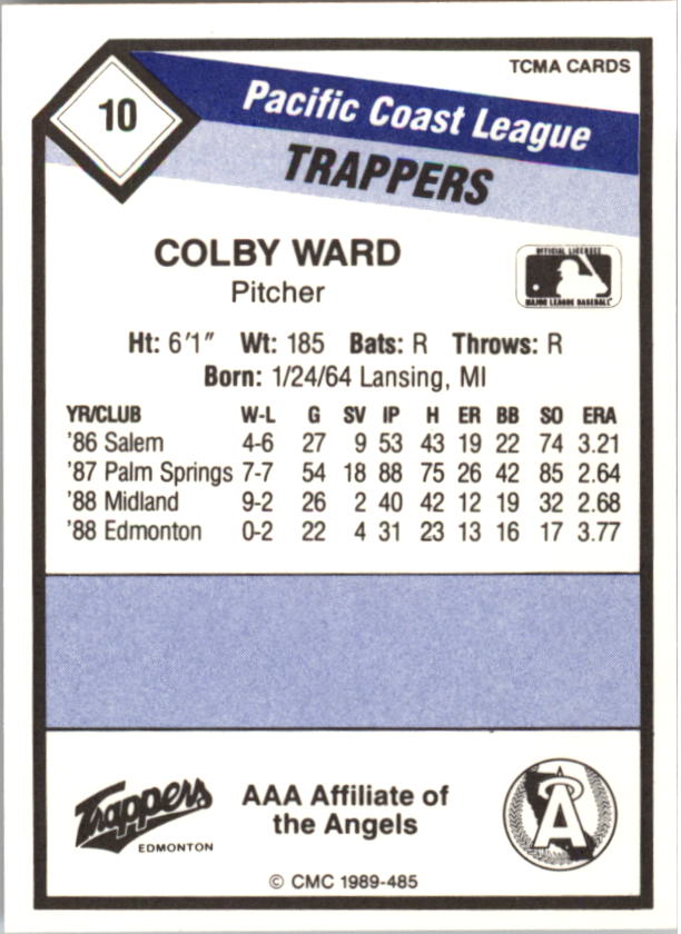B4996- 1989 CMC Baseball Assorted Cards GROUP1 -You Pick- 15+ FREE US SHIP - Picture 167 of 299
