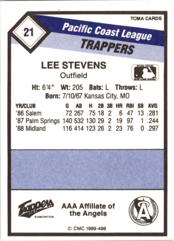 B4996- 1989 CMC Baseball Assorted Cards GROUP1 -You Pick- 15+ FREE US SHIP - Picture 189 of 299