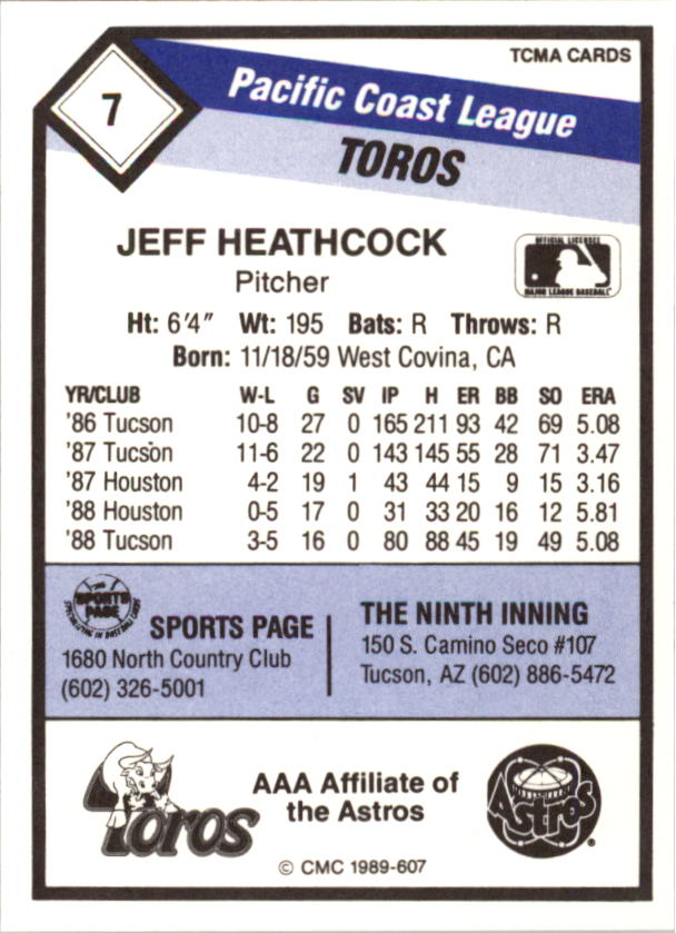 B4996- 1989 CMC Baseball Assorted Cards GROUP2 -You Pick- 15+ FREE US SHIP - Picture 209 of 247