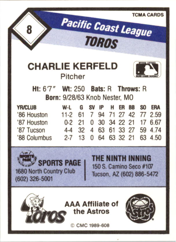 B4996- 1989 CMC Baseball Assorted Cards GROUP2 -You Pick- 15+ FREE US SHIP - Picture 211 of 247