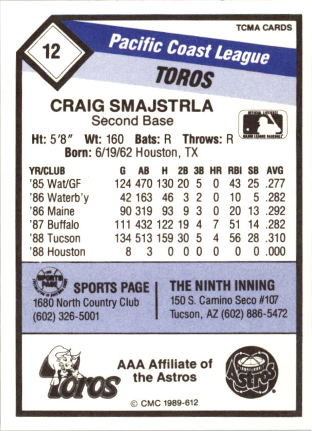 B4996- 1989 CMC Baseball Assorted Cards GROUP2 -You Pick- 15+ FREE US SHIP - Picture 219 of 247