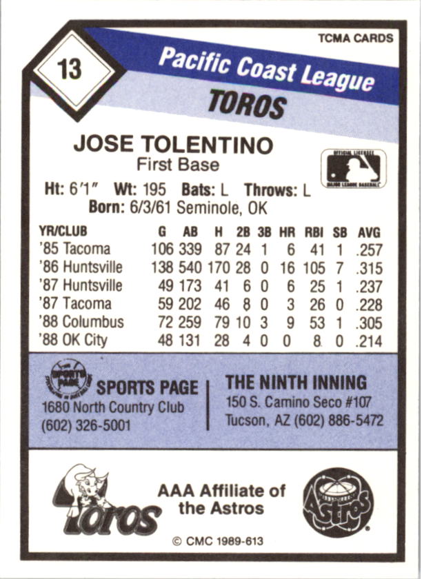 B4996- 1989 CMC Baseball Assorted Cards GROUP2 -You Pick- 15+ FREE US SHIP - Picture 221 of 247