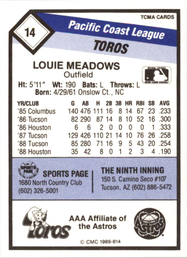 B4996- 1989 CMC Baseball Assorted Cards GROUP2 -You Pick- 15+ FREE US SHIP - Picture 223 of 247