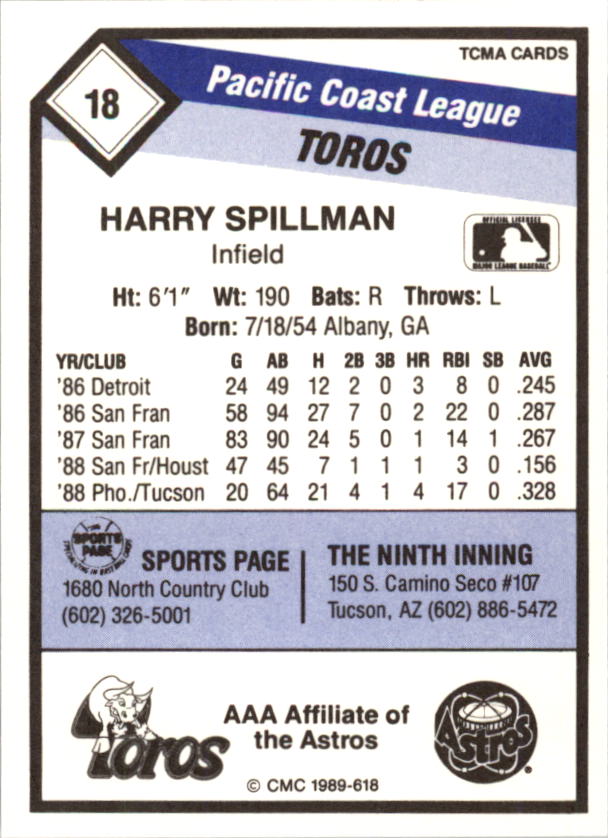 B4996- 1989 CMC Baseball Assorted Cards GROUP2 -You Pick- 15+ FREE US SHIP - Picture 231 of 247