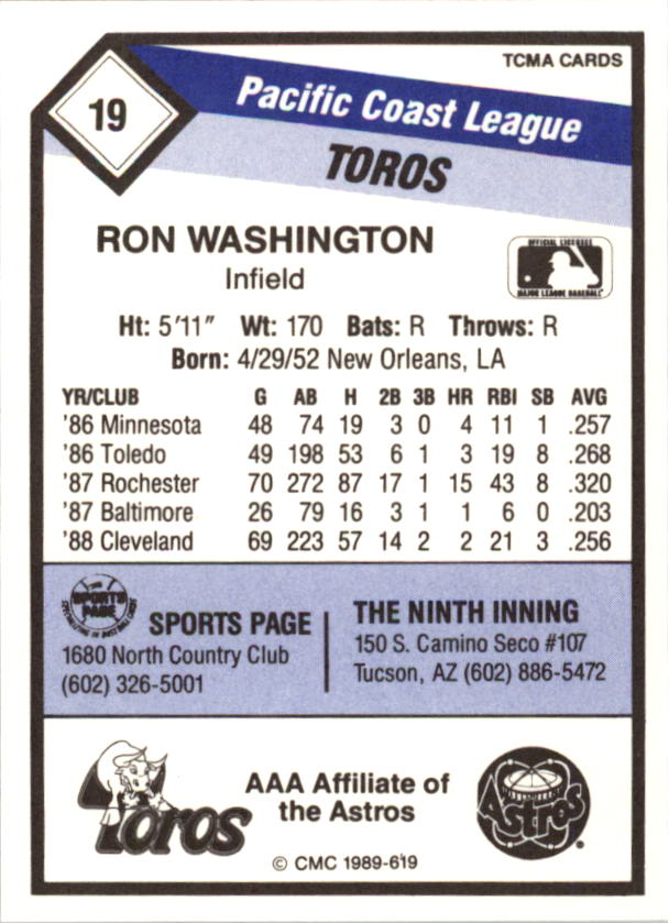 B4996- 1989 CMC Baseball Assorted Cards GROUP2 -You Pick- 15+ FREE US SHIP - Picture 233 of 247